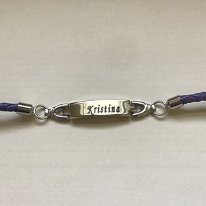 KRISTINA name bracelets